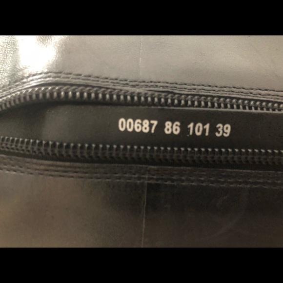 ECCO BLACK LEATHER ZIPPER BOOTS (39) NIB - Picture 13 of 16